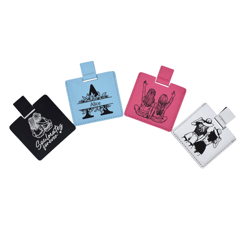 Sichuan Locust Mix Color Laser-engraved PU sleeve stainless steel mirror,50pcs/case