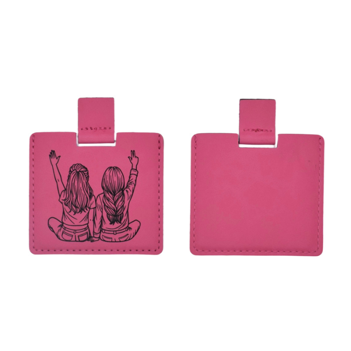 Sichuan Locust Mix Color Laser-engraved PU sleeve stainless steel mirror,50pcs/case