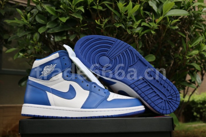 Authentic Air Jordan 1 OG Retro High “Storm Blue”