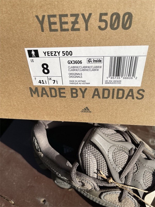 Authentic Yeezy 500 “Clay Brown”