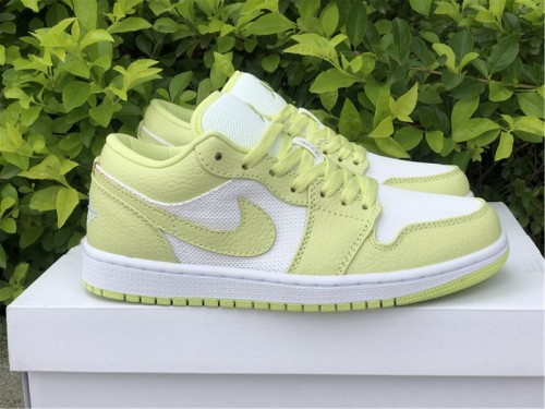 Authentic Air Jordan 1 Low “Limelight”