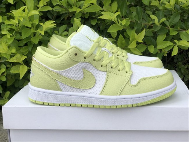 Authentic Air Jordan 1 Low “Limelight”