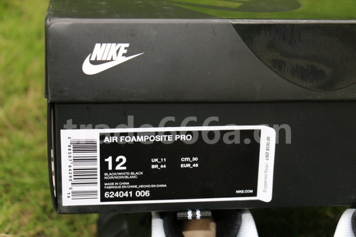 Authentic Nike Air Foamposite Pro “Dr. Doom” 2016