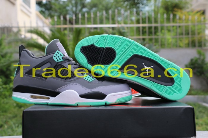 Authentic Air Jordan 4 “Green Glow”