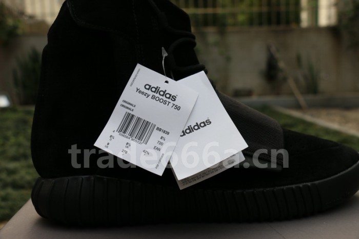 Authentic AD Yeezy 750 Boost “Black” Final Version (with receipt)