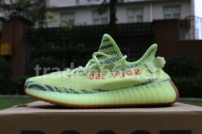 Authentic AD Yeezy 350 Boost V2 “Semi Frozen Yellow”