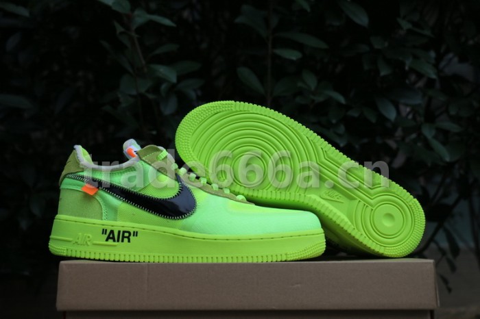 Authentic OFF-WHITE x Nike Air Force 1 “Volt”