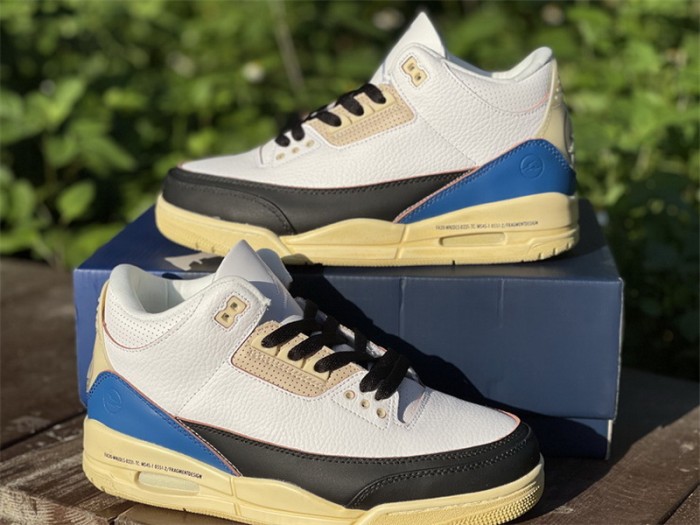 Authentic Fragment x Air Jordan 3