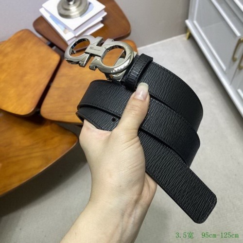 Super Perfect Quality Ferragamo Belts(100% Genuine Leather,steel Buckle)-1659