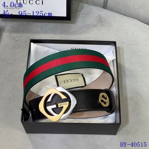 Super Perfect Quality G Belts(100% Genuine Leather,steel Buckle)-4068