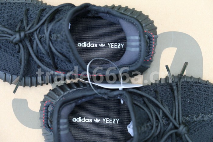 Authentic Yeezy 350 Boost Infant “Black Red”