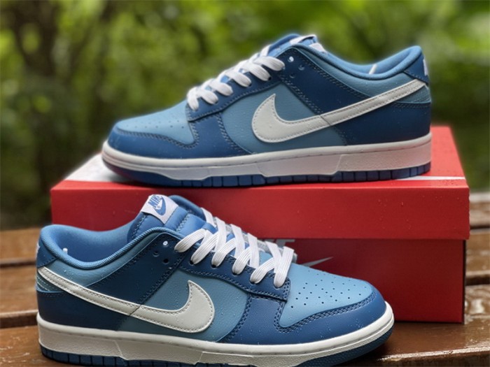 Authentic Nike Dunk Low “Dark Marina Blue”