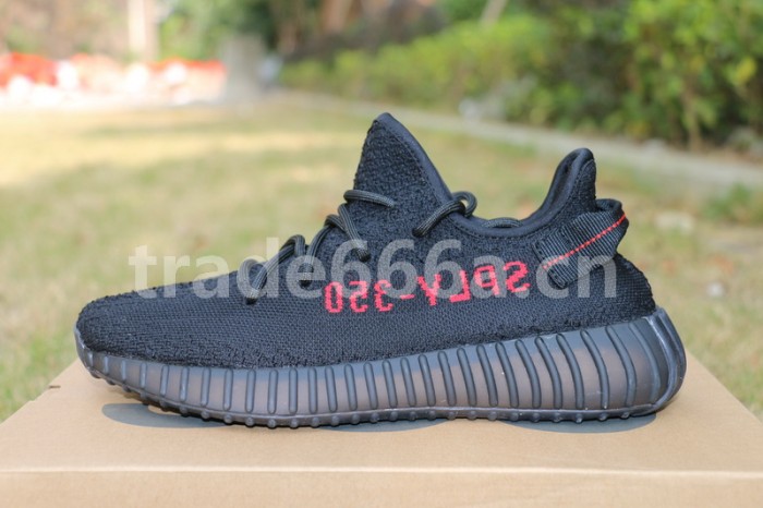 Authentic Yeezy 350 Boost V2 “Black/Red”
