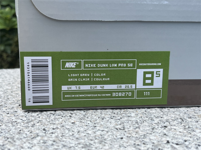 Authentic Nike Dunk Low Pro SB Paris