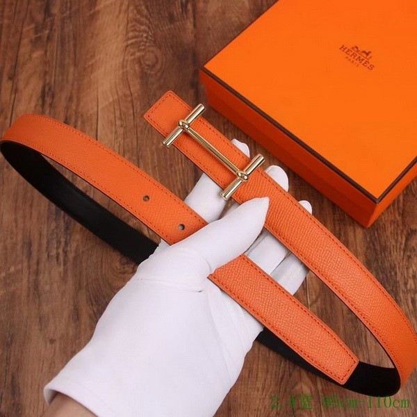 Super Perfect Quality Hermes Belts(100% Genuine Leather,Reversible Steel Buckle)-955