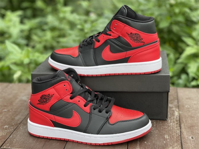 Authentic Air Jordan 1 Mid Bred