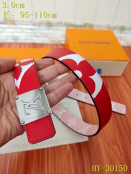 Super Perfect Quality LV women Belts(100% Genuine Leather,Steel Buckle)-232