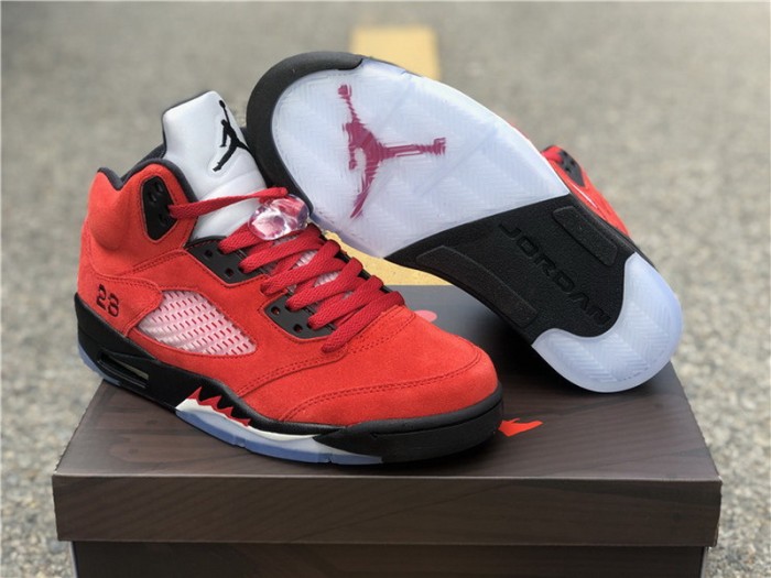 Authentic Air Jordan 5 “Raging Bull” (with wooden boxes)