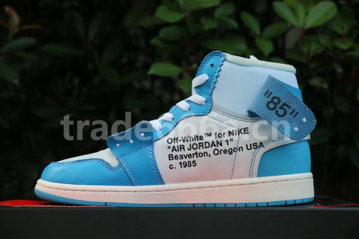 Authentic OFF-WHITE x Air Jordan 1 “UNC”