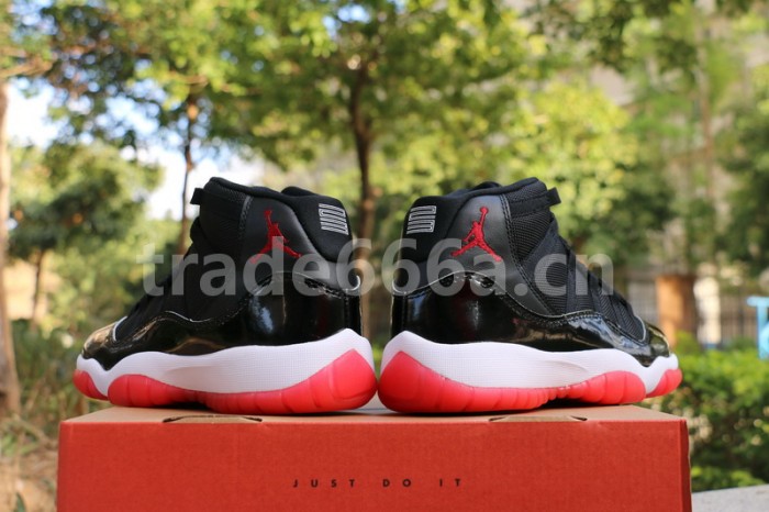 Authentic Air Jordan 11 Bred 2019 GS