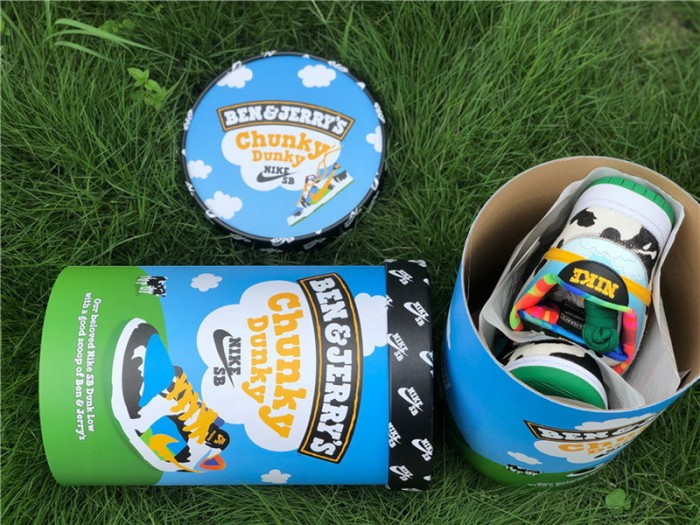Authentic Ben & Jerry's x Nike SB Dunk Low Pro QS(with Original Boxes)