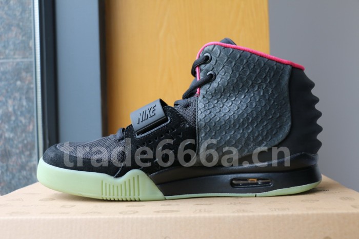 Authentic Nike Air Yeezy 2 “Solar Red”