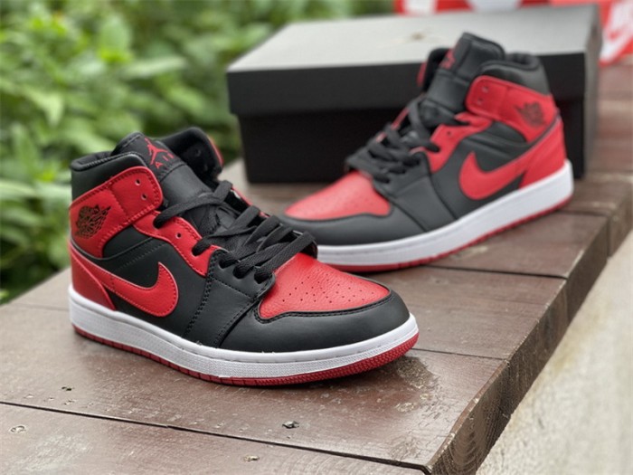 Authentic Air Jordan 1 Mid Bred