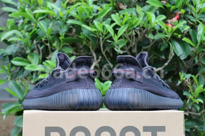 Authentic Yeezy Boost 350 V2 Black Static Non-Reflective