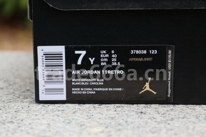 Authentic Air Jordan 11 “Midnight Navy” GS