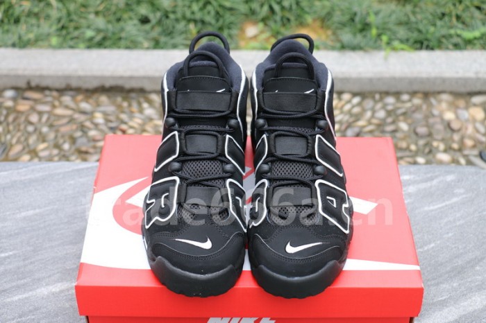 Authentic Nike More Uptempo “Black/White”