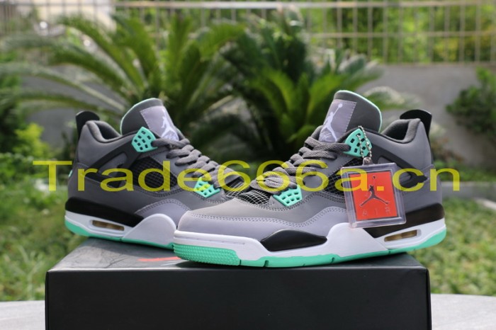 Authentic Air Jordan 4 “Green Glow”