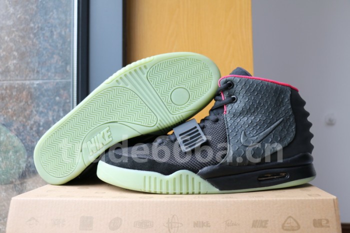 Authentic Nike Air Yeezy 2 “Solar Red”