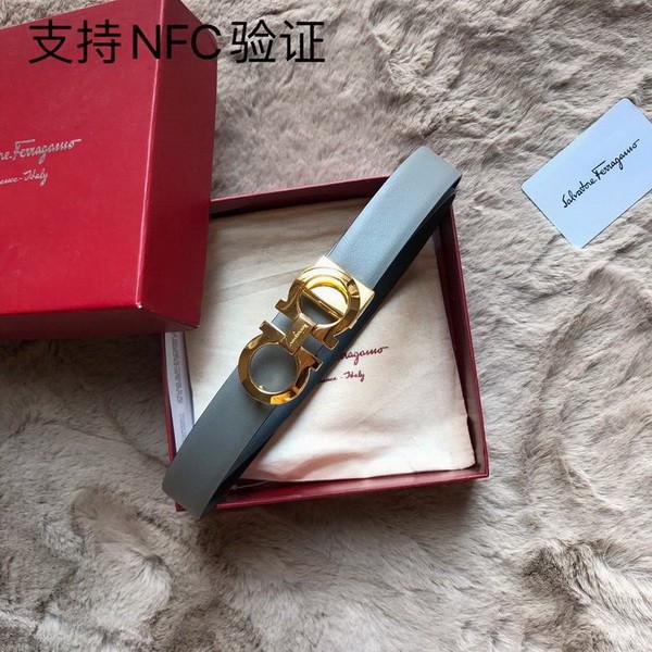 Super Perfect Quality Ferragamo Belts(100% Genuine Leather,steel Buckle)-1412