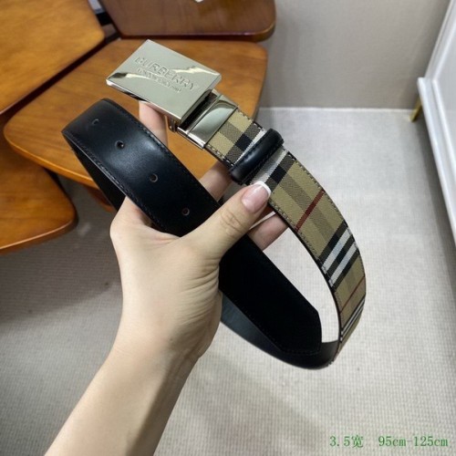 Super Perfect Quality Burberry Belts(100% Genuine Leather,steel buckle)-172