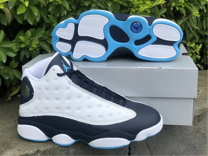 Authentic Air Jordan 13 “Dark Powder Blue”