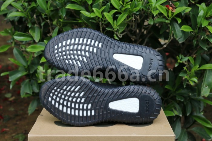 Authentic Yeezy Boost 350 V2 Black Static Non-Reflective