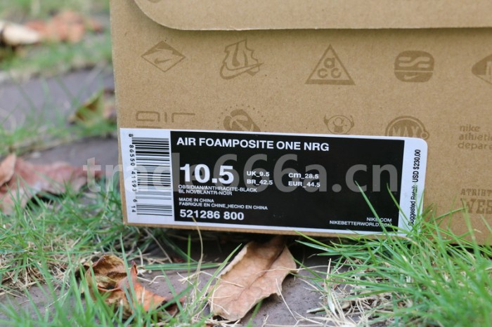 Authentic Nike Air Foamposite One Galaxy 1.0