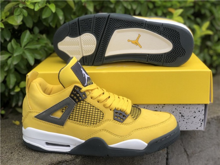 Authentic Air Jordan 4 “Lightning”