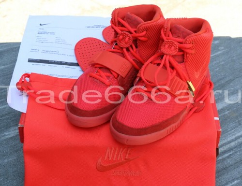 Authentic Air Yeezy 2 Red October(with receipt)