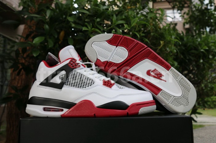 Authentic Air Jordan 4 “Fire Red” 2020