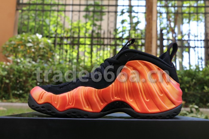 Authentic Nike Air Foamposite One “Habanero Red”