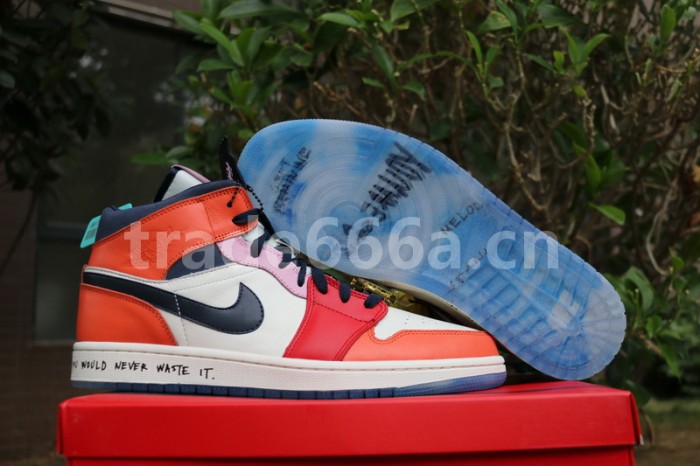 Authentic Melody Ehsani x Air Jordan 1 Mid “Fearless” Women Shoes