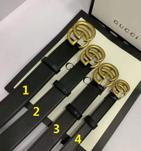 Super Perfect Quality G women Belts(100% Genuine Leather,steel Buckle)-469