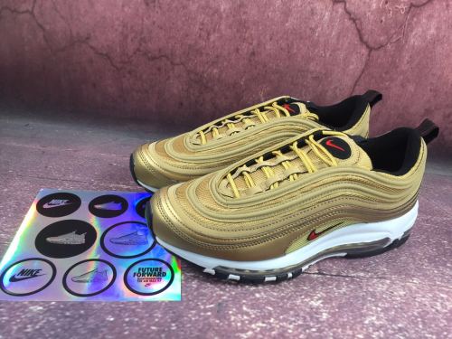 Authentic Nike Air Max 97 QS “Metallic Gold”