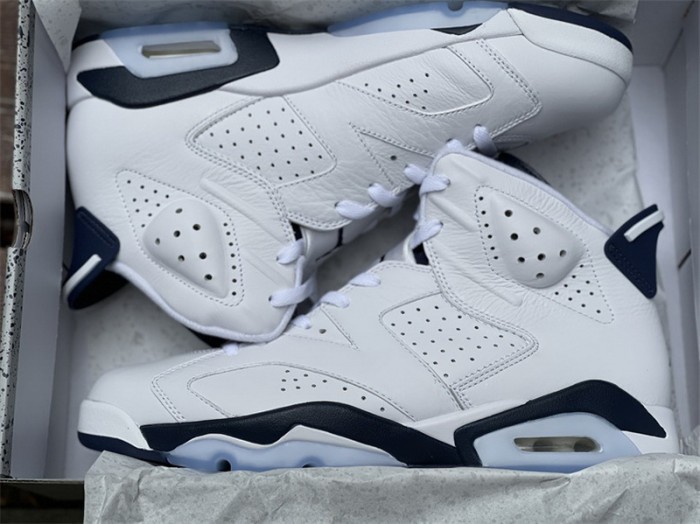Authentic Air Jordan 6“Midnight Navy”