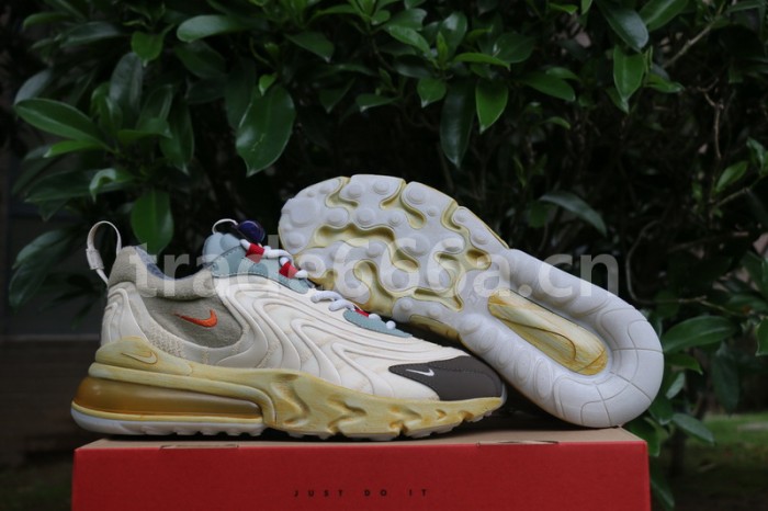 Authentic Travis Scott x Nike Air Max 270 React “Cactus Trails”