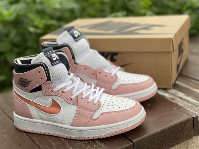 Authentic Air Jordan 1 High Zoom CMFT Pink Women shoes