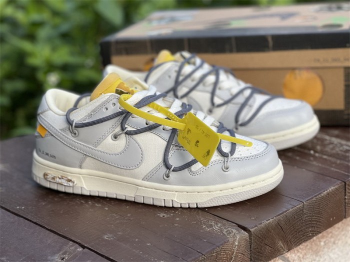 Authentic OFF-WHITE x Nike Dunk Low “The 50” DM1602 105