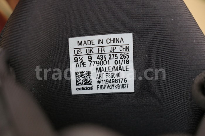 Authentic AD Yeezy Desert Rat 500 Tripe Black