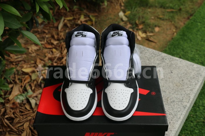 Authentic Air Jordan 1 OG Retro High Black/White